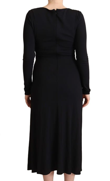 Pinko Langarm-Jersey-Midi-Kleid Aline - Image 4