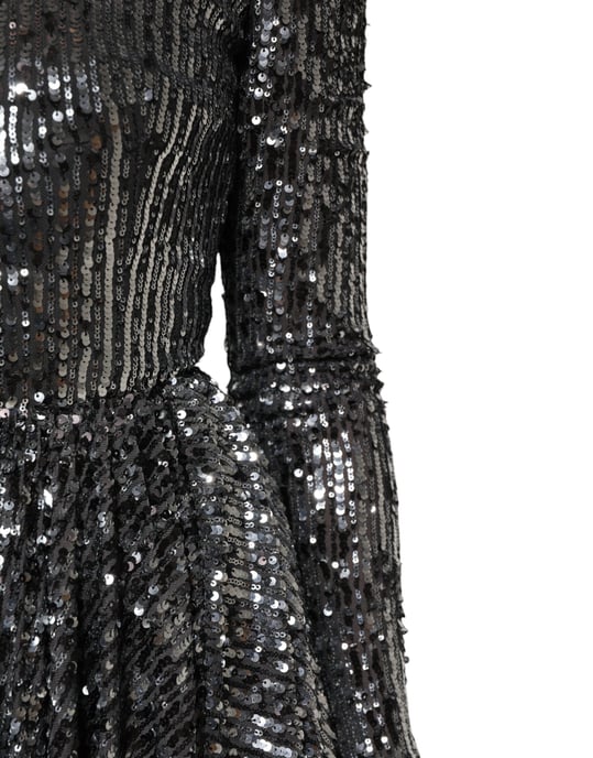 Pailletten-Midi-Kleid - Image 6