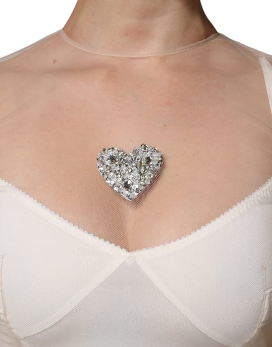 Mesh-Overlay-Midi-Kleid - Image 5
