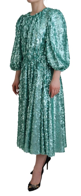 Pailletten-Midi-Kleid für besondere Anlässe - Image 2