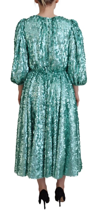 Pailletten-Midi-Kleid für besondere Anlässe - Image 3