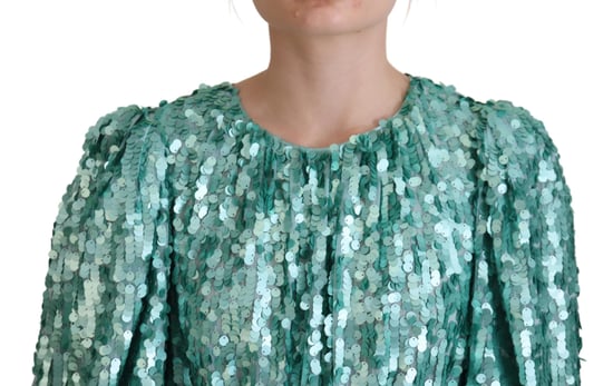 Pailletten-Midi-Kleid für besondere Anlässe - Image 4