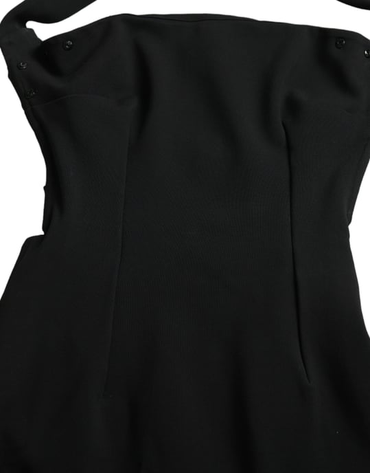 Kreuzhals Bodycon Midikleid - Image 6