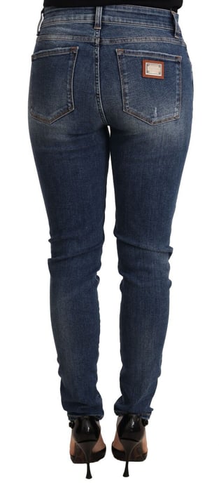 Dolce Gabbana Slimfit Used Jeans - Image 3