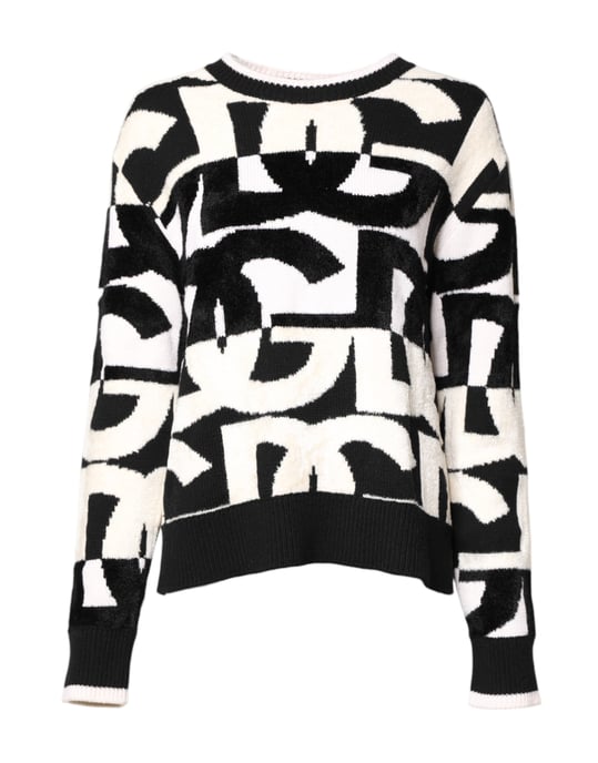 Geometrisches Muster Strickpullover - Image 2