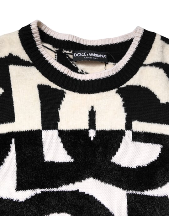 Geometrisches Muster Strickpullover - Image 5