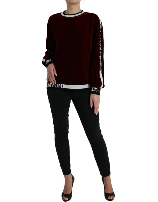 Velours Sweatshirt Amore Stil - Image 2