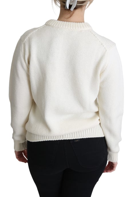 Sonnenblumen bestickter Strickpullover - Image 4