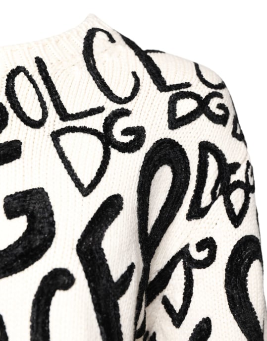 Allover Logo Strickpullover - Image 3
