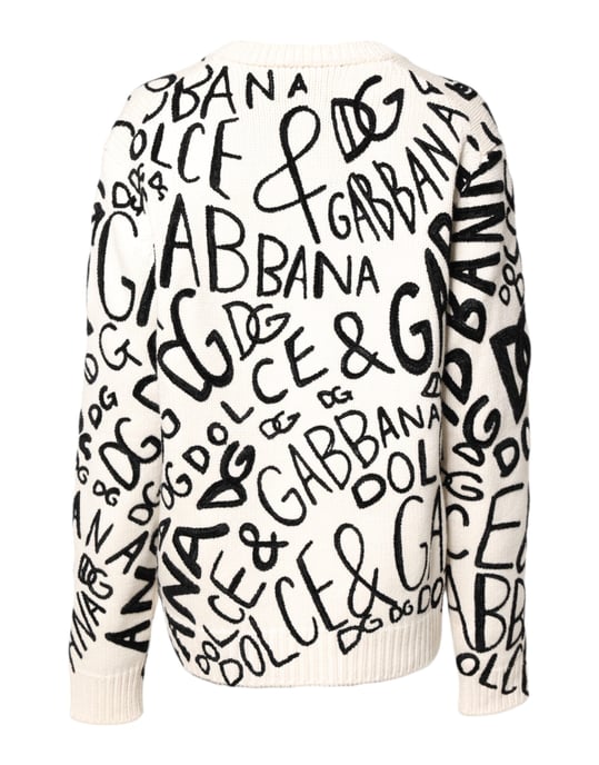 Allover Logo Strickpullover - Image 4