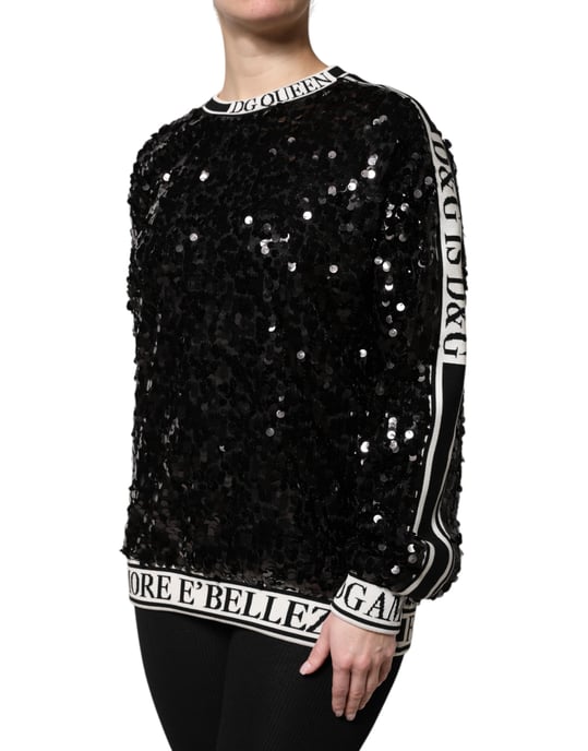 Paillettenverzierter Pullover - Image 3