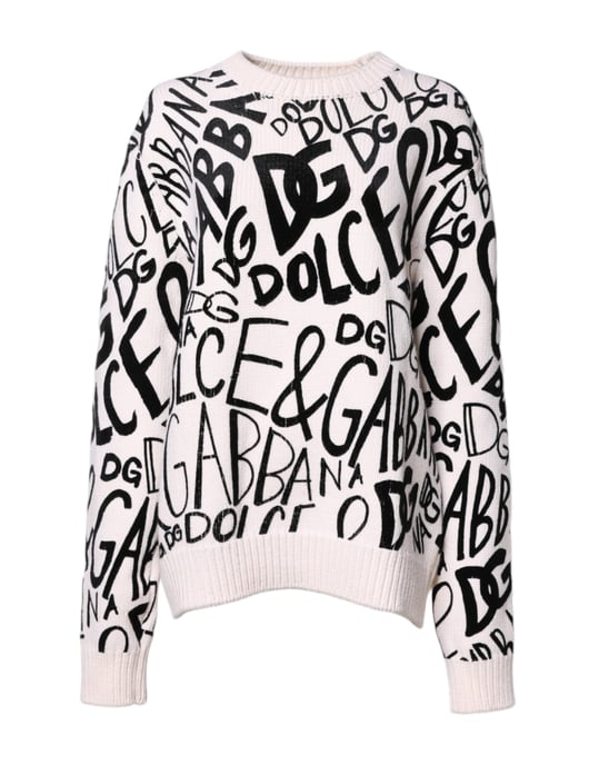 Dolce Gabbana Logo Strickpullover - Image 1