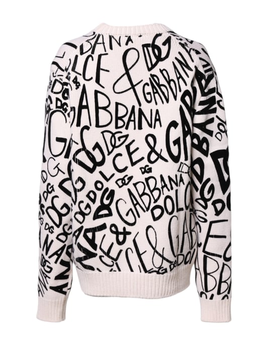 Dolce Gabbana Logo Strickpullover - Image 4