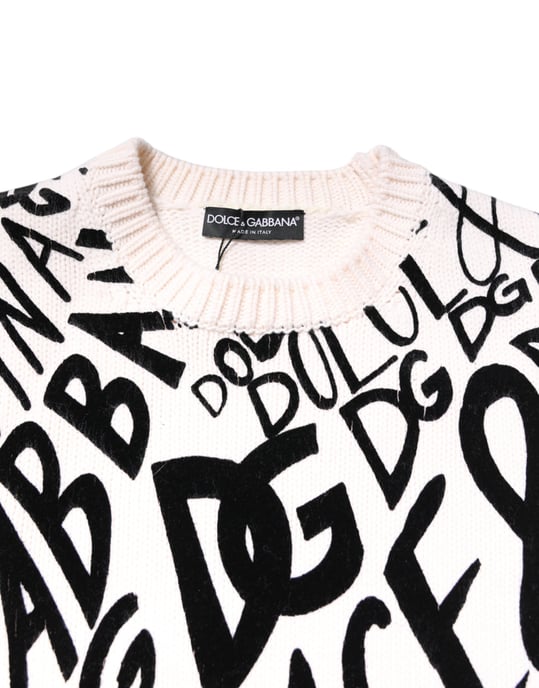 Dolce Gabbana Logo Strickpullover - Image 5