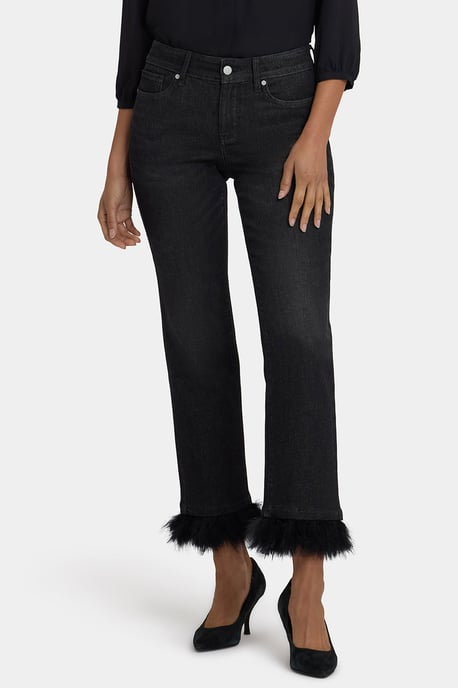 Marilyn Gerade Knöchellange Jeans | Französische Dämmerung - Image 3