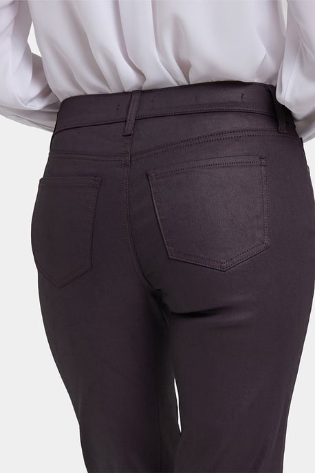 Beschichtete Marilyn Gerade Jeans | Feigenbeschichtet - Image 4