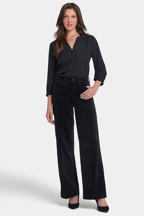 Teresa Weite Cordhosen | Schwarz - Image 4