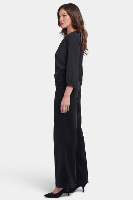 Teresa Weite Cordhosen | Schwarz - Image 5