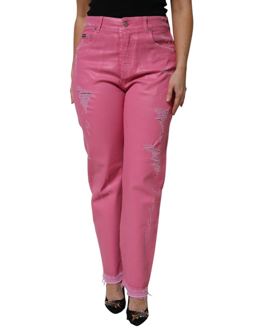 Zerrissene Highwaist Straight Jeans - Image 2