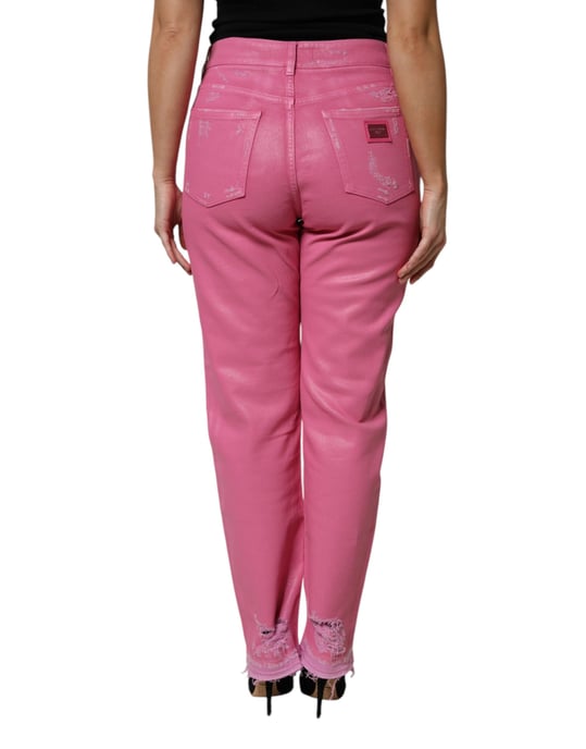 Zerrissene Highwaist Straight Jeans - Image 4