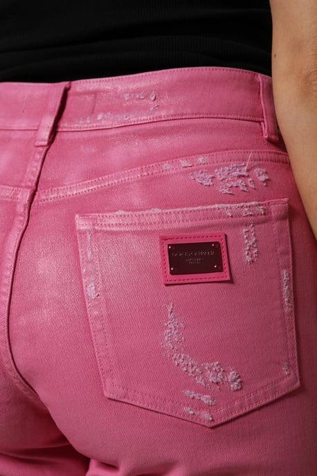 Zerrissene Highwaist Straight Jeans - Image 5