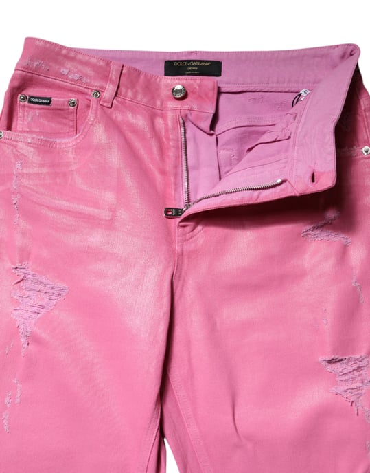 Zerrissene Highwaist Straight Jeans - Image 6