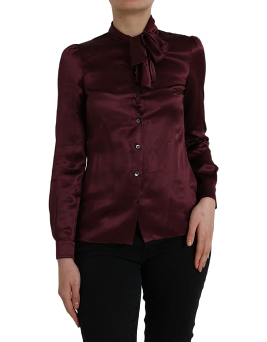 Seidenfliegenbluse - Image 1