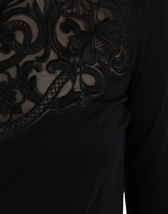 Spitzenkragen Langarmshirt - Image 6