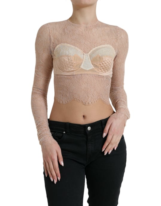 Spitzen-Crop-Top Tsh84280 - Image 1