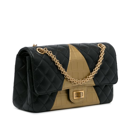 Chanel 19 Zwei-Farben Stepptasche - Image 2
