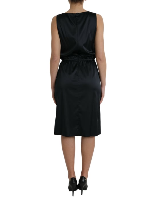 Satin-Nachthemd mit Spitzen-Ausschnitt - Image 4