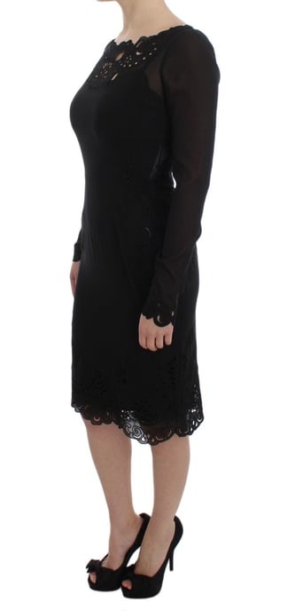 Lasergeschnittenes Blumen Cocktailkleid - Image 2