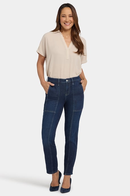 Margot Girlfriend Jeans | Mitternachtsbrise - Image 1
