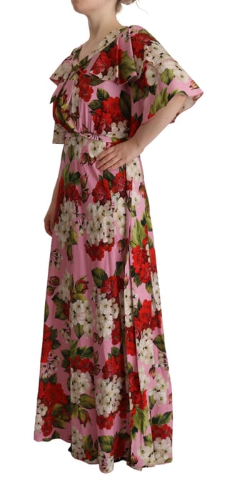 Blumiges Maxikleid Stil Dr28631 - Image 2