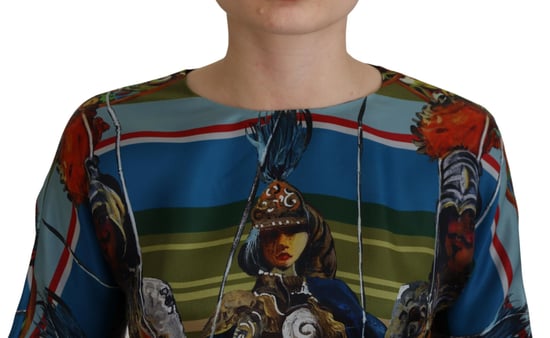 Bedrucktes Seiden-Maxikleid - Image 4