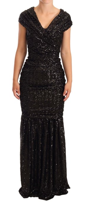 Pailletten-Abendkleid - Image 5