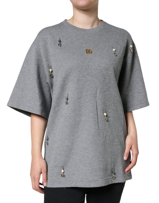 Dolce Gabbana Tsh84630 Graues T-Shirt - Image 2