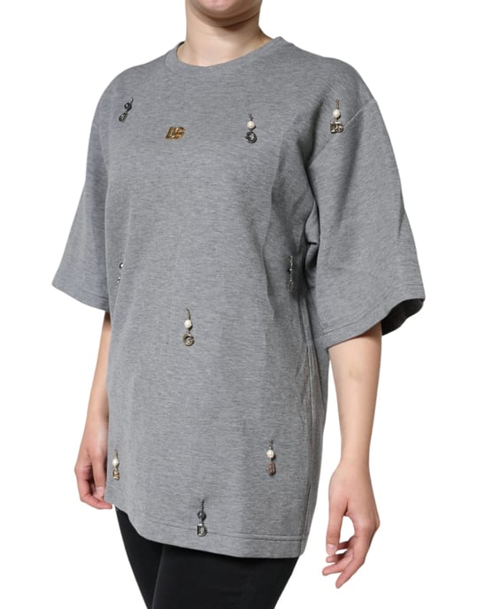 Dolce Gabbana Tsh84630 Graues T-Shirt - Image 3