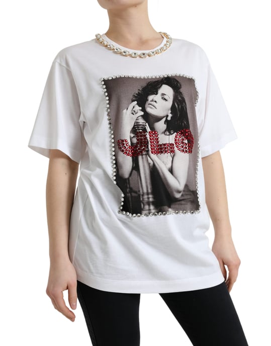 Jlo T-Shirt mit Kristallverzierung - Image 2