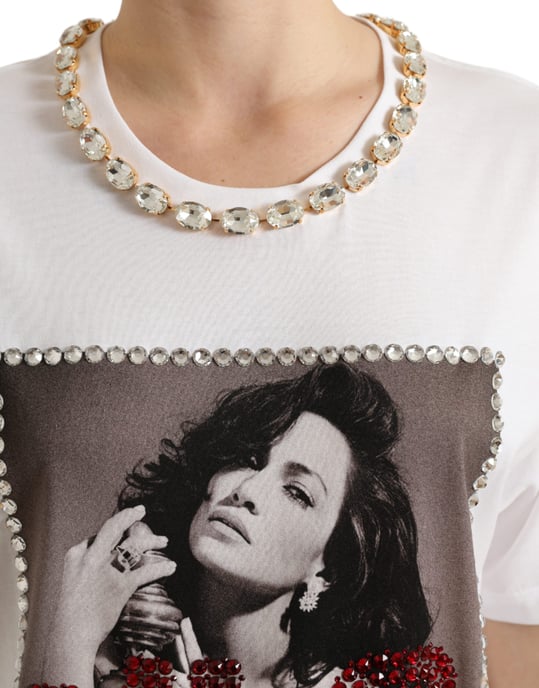 Jlo T-Shirt mit Kristallverzierung - Image 4