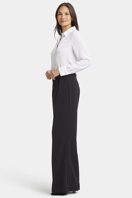 Weite Beinform Hose Schwarz | Schwarz - Image 5