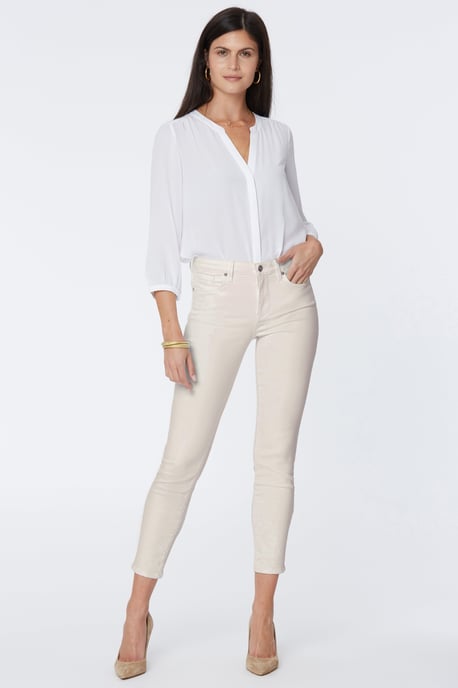 Ami Leggings Ankle Jeans Sand Premium Denim | Feder - Image 1