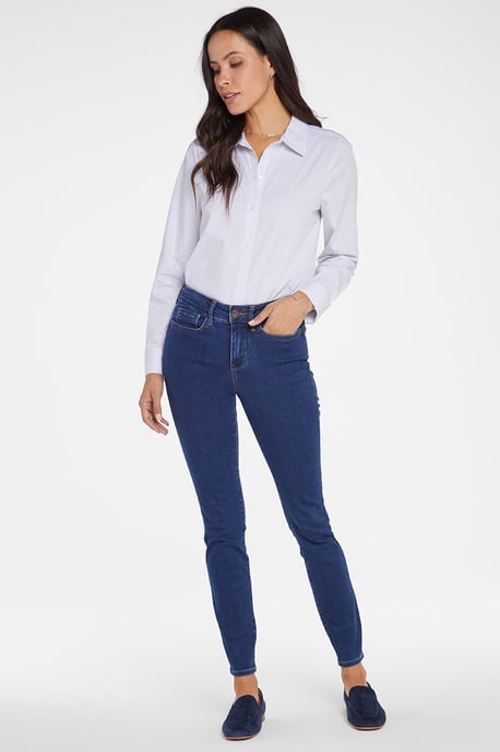 Ami Skinny Jeans Mittelblau Premium Denim | Quinn - Image 1