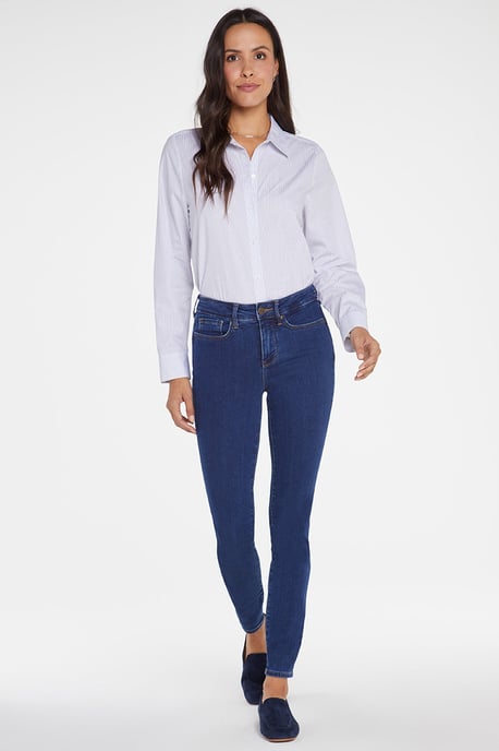 Ami Skinny Jeans Mittelblau Premium Denim | Quinn - Image 3