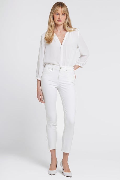 Alina Knöchellange Jeans Weiße Premium-Denim | Optisches Weiß - Image 3