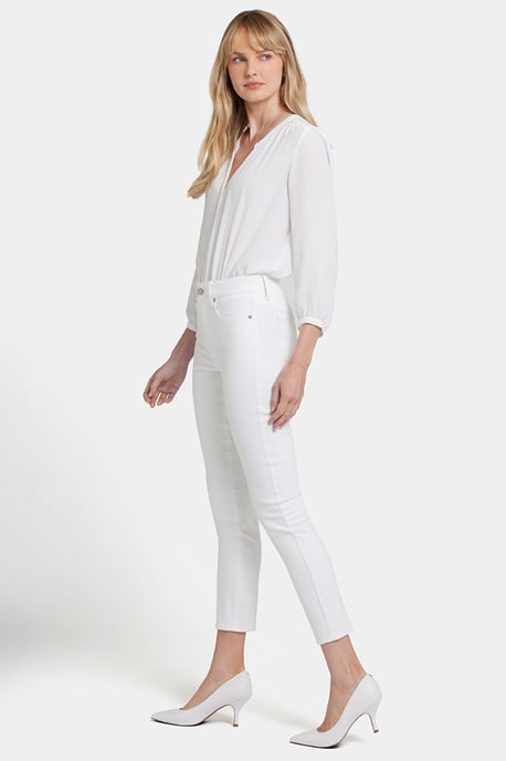 Alina Knöchellange Jeans Weiße Premium-Denim | Optisches Weiß - Image 4