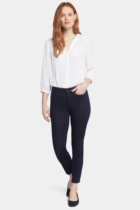 NYDJ Alina skinny Premium-Denim | Rinse - Dunkelblau - Image 3