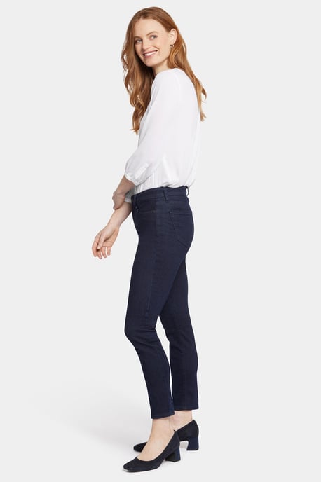 NYDJ Alina skinny Premium-Denim | Rinse - Dunkelblau - Image 4