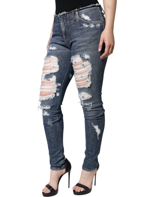 Zerrissene Skinny Jeans - Image 3