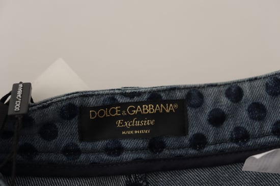 Dolce Gabbana Florale Geometrische Skinny Jeans - Image 4